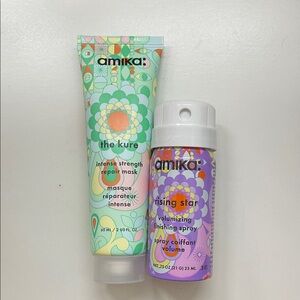 Amika The Kure Repair Mask and Rising Star Spray - Multicolor